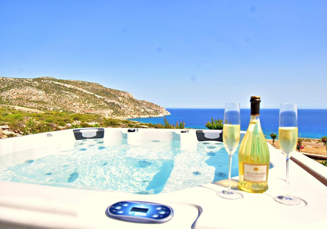 Ardani Paradise View Villa With Jacuzzi Amoopi Eksteriør billede