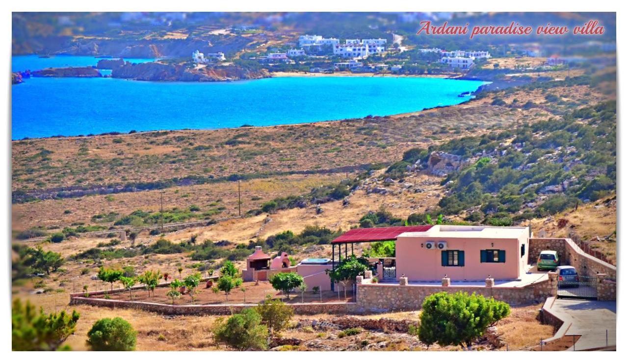Ardani Paradise View Villa With Jacuzzi Amoopi Eksteriør billede