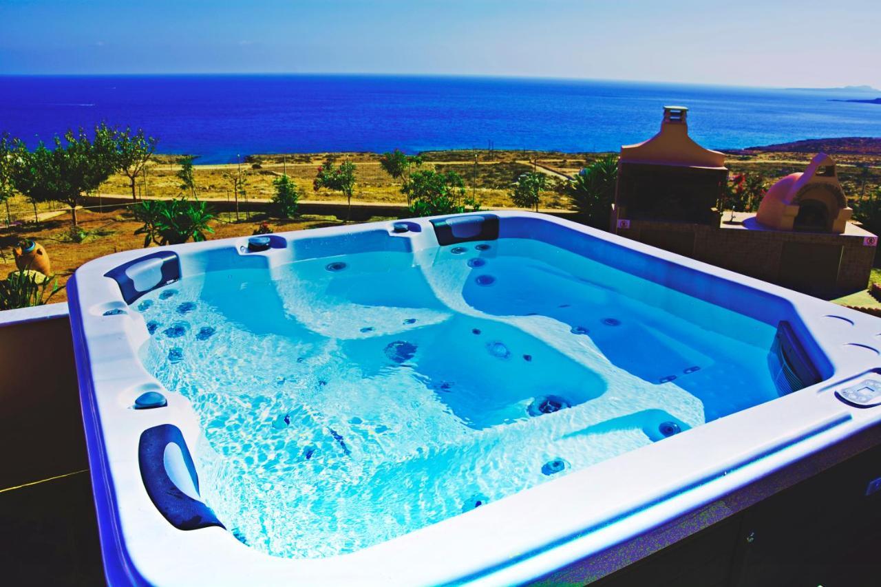 Ardani Paradise View Villa With Jacuzzi Amoopi Eksteriør billede