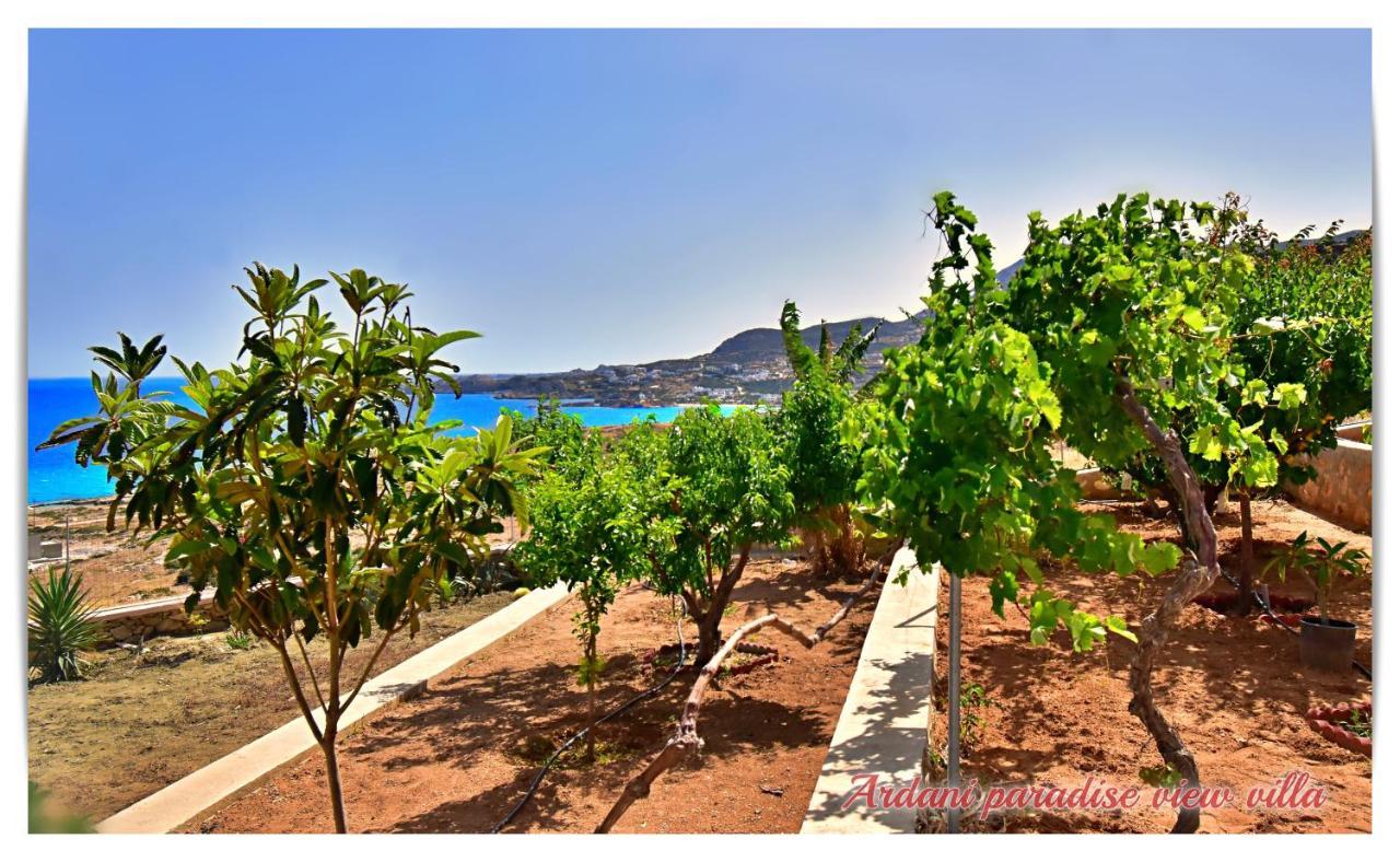 Ardani Paradise View Villa With Jacuzzi Amoopi Eksteriør billede