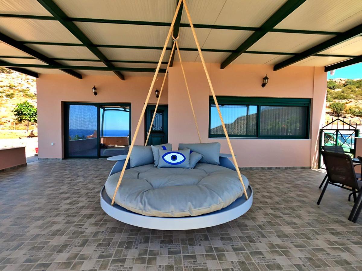 Ardani Paradise View Villa With Jacuzzi Amoopi Eksteriør billede