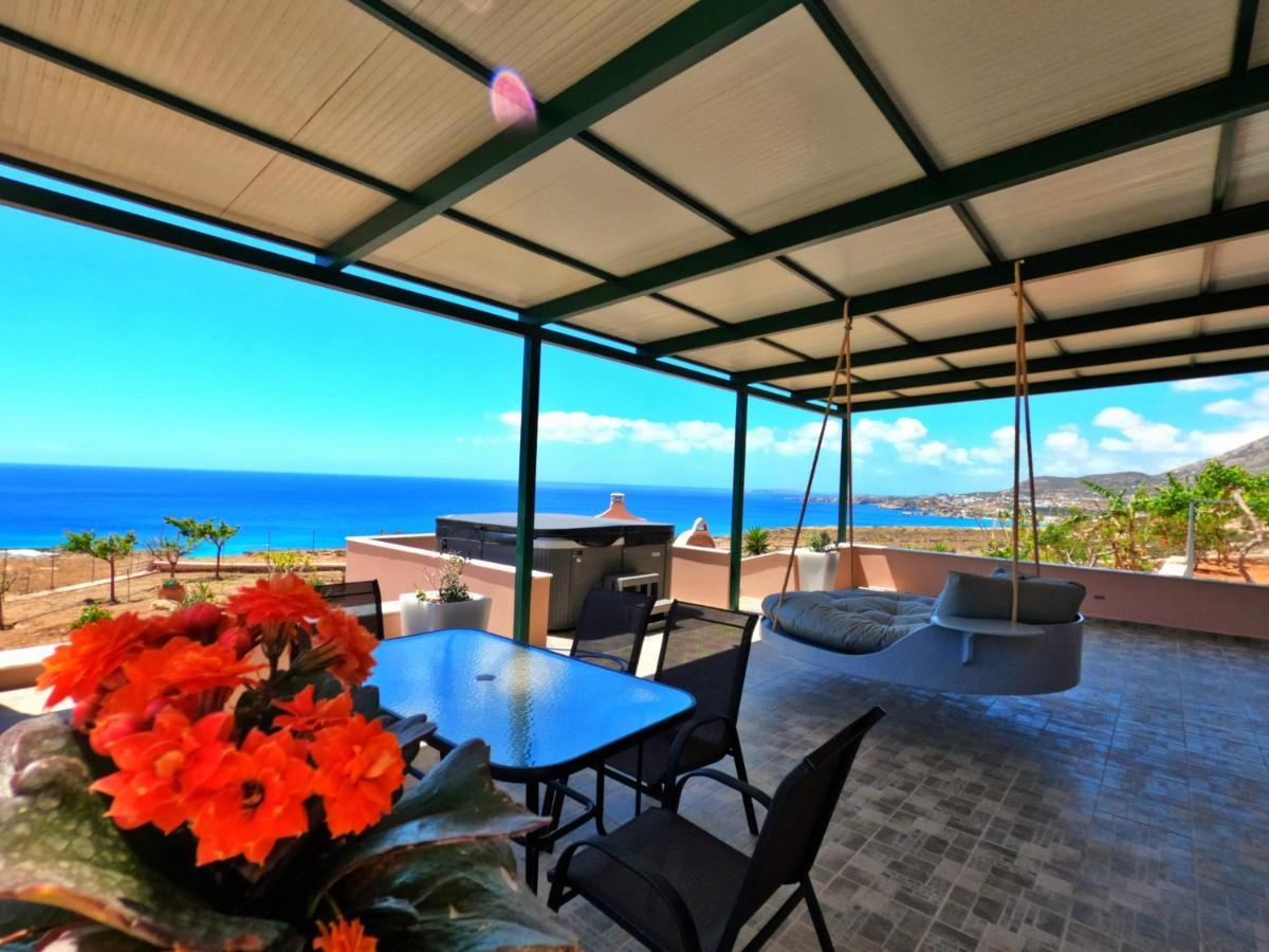 Ardani Paradise View Villa With Jacuzzi Amoopi Eksteriør billede